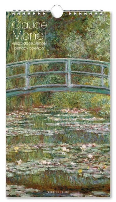 Claude Monet Waterlelies Verjaardagskalender Top Merken Winkel